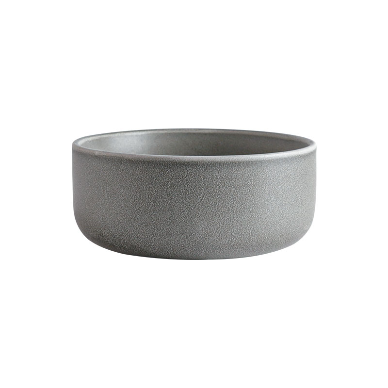 gray bowl