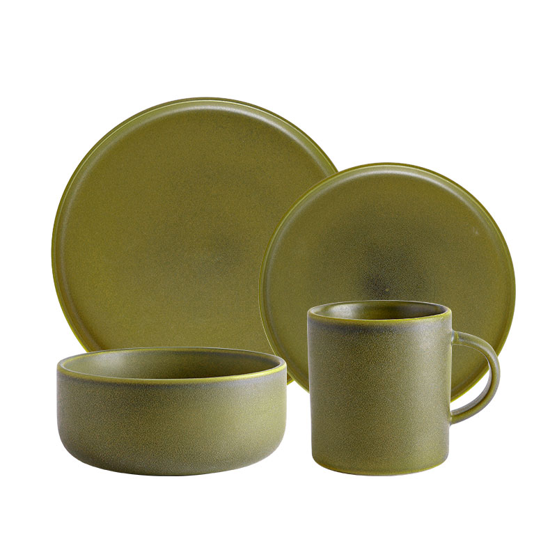 green tabletop dinnerware
