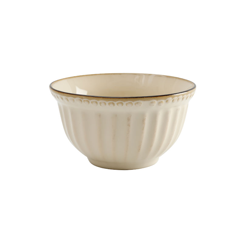 breakfast earthenware bowl for home， gift